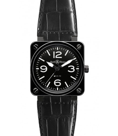 Bell & Ross Automatic 46mm Mens Watch Replica BR 01-92 Ceramic